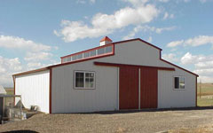 steel horse barn
