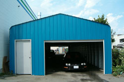 Autobody Shop - Classic Carport Enclosed