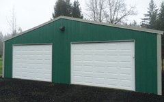 steel metal garage